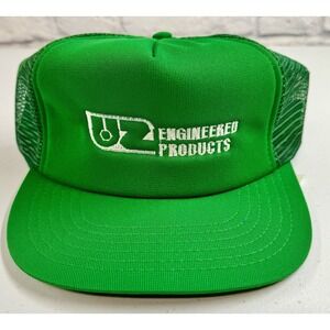 Vintage UZ Engineered Products Trucker Hat Snapback Adjustable Mesh Cap